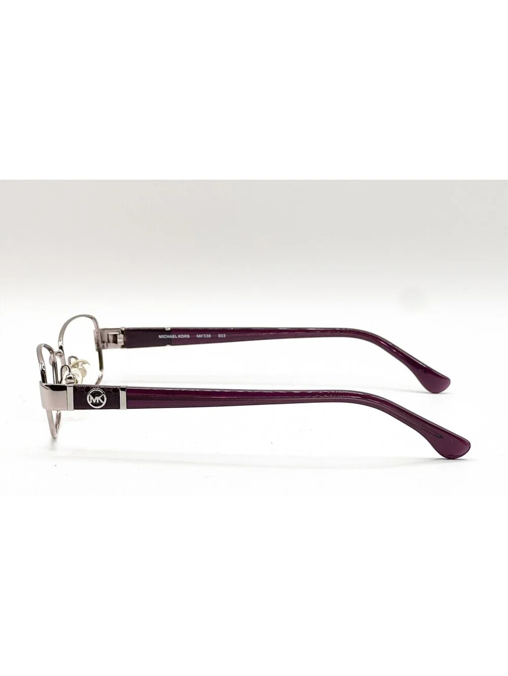 Michael Kors MK338 503 Lilac Rectangular Authentic Eyeglass Frames 52-16